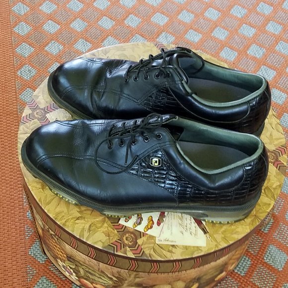 FootJoy Dry Joys Tour Golf Shoes Size 11 W - Picture 2 of 3